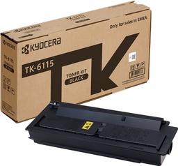[1T02P10NL0] Kyocera TK6115 Negro Cartucho de Toner Original - 1T02P10NL0