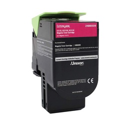 [24B6009] Lexmark C2132/XC2130/XC2132 Magenta Cartucho de Toner Original - 24B6009