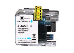 [BI-LC22EXLCY] Brother LC22E Cyan Cartucho de Tinta Generico - Reemplaza LC22EC