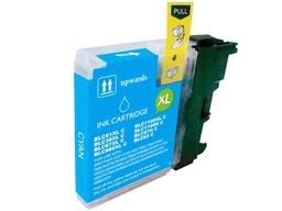 [BI-LC980XLCY-UNIV] Brother LC980XL/LC1100XL/LC985XL Cyan Cartucho de Tinta Generico - Reemplaza LC980C/LC1100C/LC985C