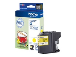 [LC22UYBP] Brother LC22U Amarillo Cartucho de Tinta Original - LC22UYBP