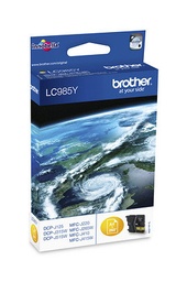[LC985YBP] Brother LC985 Amarillo Cartucho de Tinta Original - LC985YBP