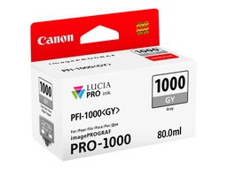 [0552C001] Canon PFI1000 Gris Cartucho de Tinta Original - PFI1000GY/0552C001