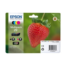 [C13T29864012] Epson T2986 (29) Pack de 4 Cartuchos de Tinta Originales - C13T29864012