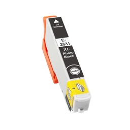 [EI-T2631] Epson T2631/T2611 (26XL) Negro Photo Cartucho de Tinta Generico - Reemplaza C13T26314012/C13T26114012