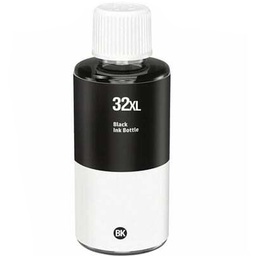 [HI-32XLBK(PG)] HP 32XL Negro Botella de Tinta Pigmentada Generica - Reemplaza 1VV24AE