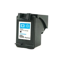 [HI-650XLBK] HP 650XL Negro Cartucho de Tinta Remanufacturado - Reemplaza CZ101AE