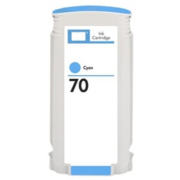 [HI-C9452A(70)(PG)] HP 70 Cyan Cartucho de Tinta Pigmentada Generico - Reemplaza C9452A