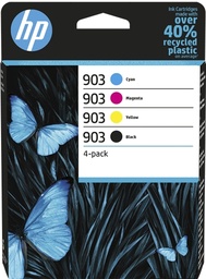 [6ZC73AE] HP 903 Pack de 4 Cartuchos de Tinta Originales - 6ZC73AE