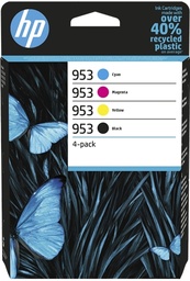 [6ZC69AE] HP 953 Pack de 4 Cartuchos de Tinta Originales - 6ZC69AE