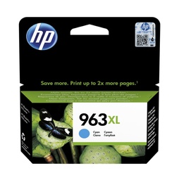 [3JA27AE] HP 963XL Cyan Cartucho de Tinta Original - 3JA27AE