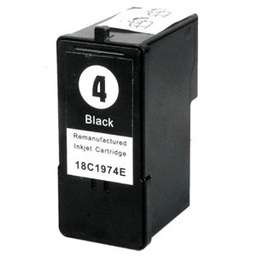 [LXI-4] Lexmark 4 Negro Cartucho de Tinta Generico - Reemplaza 18C1974E
